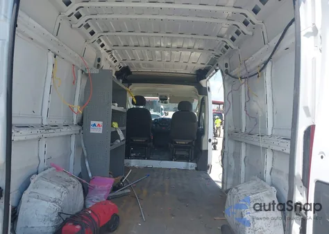 2020 Ram Promaster 2500 High Roof 159 Wb from USA, damaged, VIN 3C6TRVDG4LE122662